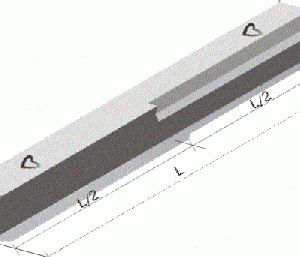 Балка лестничная БЛ-1